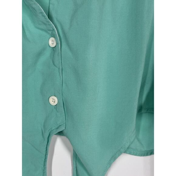 Her Universe Studio Ghibli My Neighbor Totoro Large Acorn Tie-Front Woven Shirt - Picture 6 of 6